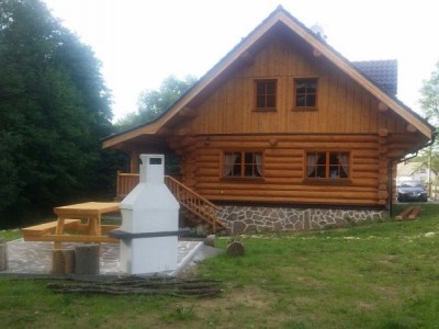 Kanadský srub v Laznech